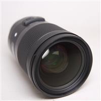 Used Sigma 40mm Lens f/1.4 DG HSM Art Sony E-Mount