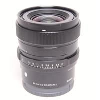 Used Sigma 24mm f/2 DG DN Contemporary Lens Black for Sony E