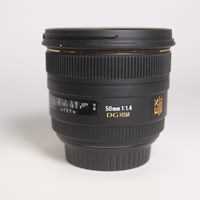 Used Sigma 50mm f/1.4 EX DG HSM - Canon Fit