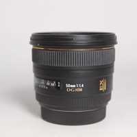 Used Sigma 50mm f/1.4 EX DG HSM - Canon Fit