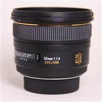 Used Sigma 50mm f/1.4 EX DG HSM - Canon Fit