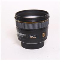 Used Sigma 50mm f/1.4 EX DG HSM - nikon Fit