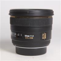 Used Sigma 50mm f/1.4 EX DG HSM - Pentax