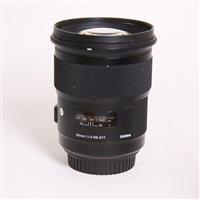 Used Sigma 50mm f/1.4 DG HSM Art Lens Canon EF