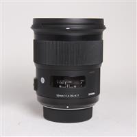 Used Sigma 50mm f/1.4 DG HSM Art Lens Nikon F