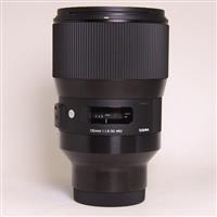 Used Sigma 135mm f/1.8 DG HSM Art Lens Sony E