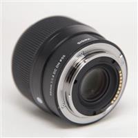 Used Sigma 56mm f/1.4 Lens DC DN Contemporary Sony E-Mount