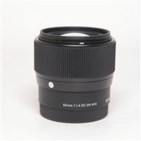 Used Sigma 56mm f/1.4 Lens DC DN Contemporary Sony E-Mount