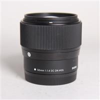 Used Sigma 56mm f/1.4 Lens DC DN Contemporary - Canon M Fit