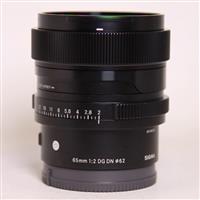 Used Sigma 65mm f/2 DG DN Contemporary Lens For Sony E