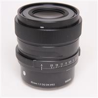 Used Sigma 65mm f/2 DG DN Contemporary Lens For Sony E