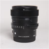Used Sigma 65mm f/2 DG DN Contemporary Lens For Sony E