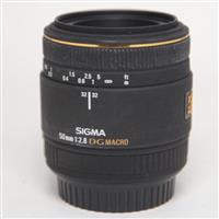 Used Sigma 50mm f/2.8 EX DG Macro - Canon Fit