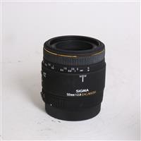 Used Sigma 50mm f/2.8 EX DG Macro - Canon Fit