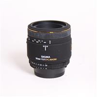 Used Sigma 50mm f/2.8 EX DG Macro - Nikon Fit