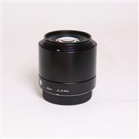 Used Sigma 60mm lens  f/2.8 DN - Black - Micro Four Thirds