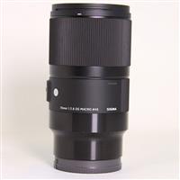 Used Sigma 70mm f/2.8 DG Macro Art Lens Sony E