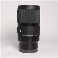 Used Sigma 70mm f/2.8 DG Macro Art Lens Sony E