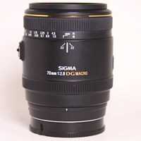 Used Sigma 70mm f/2.8 EX DG Macro - Sony Fit