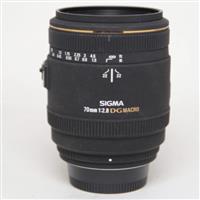 Used Sigma 70mm f/2.8 EX DG Macro - Nikon Fit
