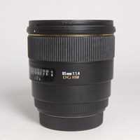 Used Sigma 85mm F1.4 EX DG HSM - Canon Fit