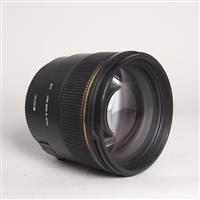 Used Sigma 85mm f/1.4 EX DG HSM - Nikon Fit