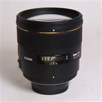 Used Sigma 85mm f/1.4 EX DG HSM - Nikon Fit
