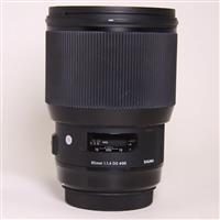 Used Sigma 85mm f/1.4 DG HSM Art Lens Canon EF