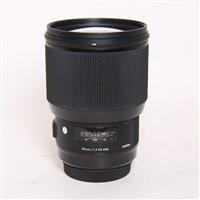 Used Sigma 85mm f/1.4 DG HSM Art Lens Canon EF