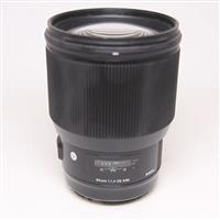 Used Sigma 85mm f/1.4 DG HSM Art Lens Canon EF