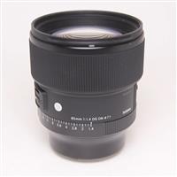 Used Sigma 85mm f/1.4 DG HSM Art Lens Sony E