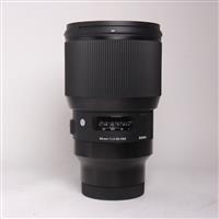 Used Sigma 85mm f/1.4 DG HSM Art Lens - L Mount
