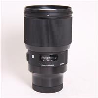 Used Sigma 85mm f/1.4 DG HSM Art Lens - L Mount