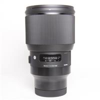 Used Sigma 85mm f/1.4 DG HSM Art Lens - L Mount