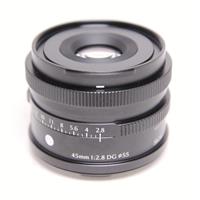 Used Sigma 45mm f/2.8 DG Contemporary Lens Black for L Mount