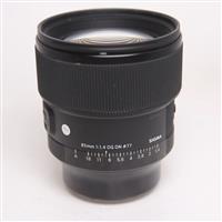 Used Sigma 85mm f/1.4 DG DN Art Lens Sony E