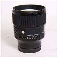 Used Sigma 85mm f/1.4 DG DN Art Lens Sony E