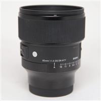 Used Sigma 85mm f/1.4 DG DN Art Lens Sony E