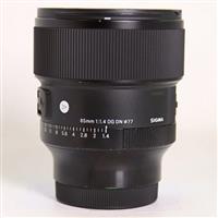 Used Sigma 85mm f/1.4 DG DN Art Lens Sony E