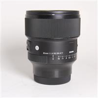 Used Sigma 85mm f/1.4 DG DN Art Lens Sony E