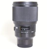 Used Sigma 85mm f/1.4 DG DN Art Lens Sony E