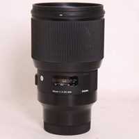 Used Sigma 85mm f/1.4 DG DN Art Lens L-Mount