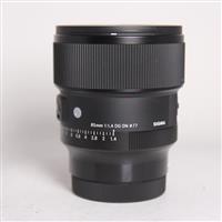 Used Sigma 85mm f/1.4 DG DN Art Lens L-Mount