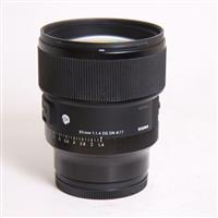 Used Sigma 85mm f/1.4 DG DN Art Lens L-Mount