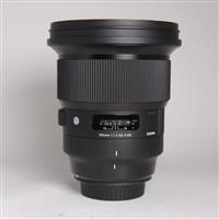 Used Sigma 105mm f/1.4 DG HSM Art Lens Canon EF