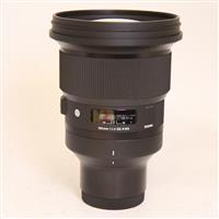 Used Sigma 105mm f/1.4 DG HSM Art Lens Sony E