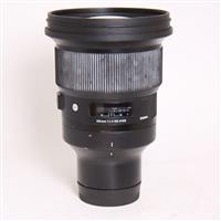 Used Sigma 105mm f/1.4 DG HSM Art Lens Sony E