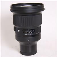 Used Sigma 105mm f/1.4 DG HSM Art Lens Sony E