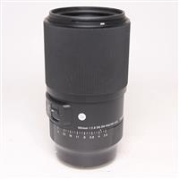 Used Sigma 105mm f/2.8 DG DN Macro Art Lens Sony FE