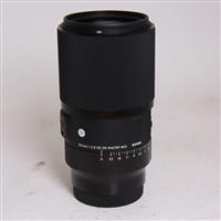 Used Sigma 105mm f/2.8 DG DN Macro Art Lens Sony FE